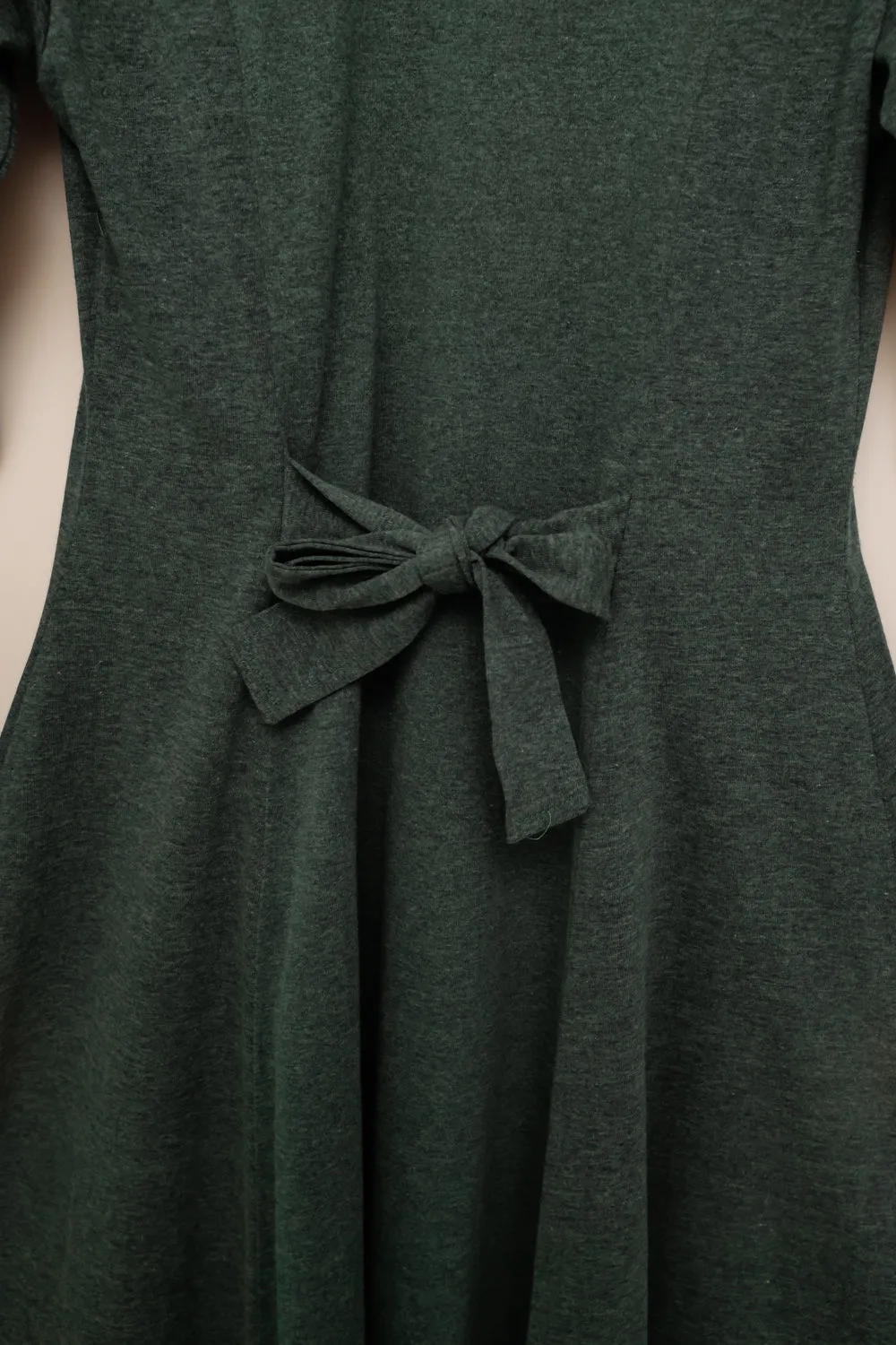 0055_GREEN SWING LONG VINTAGE DRESS