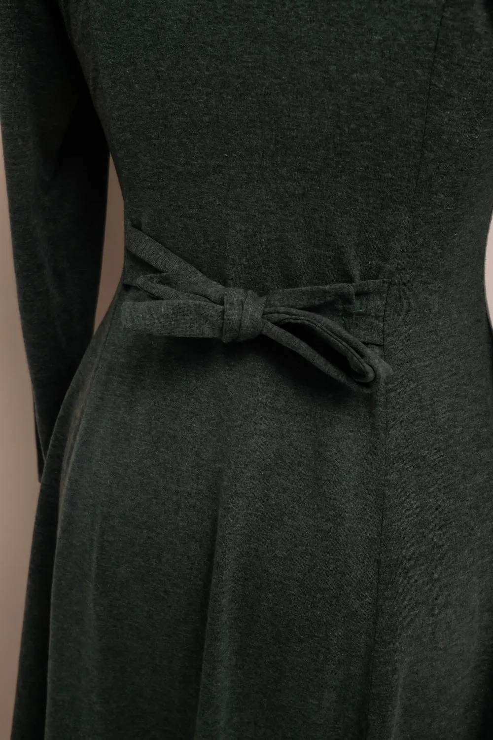 0055_GREEN SWING LONG VINTAGE DRESS