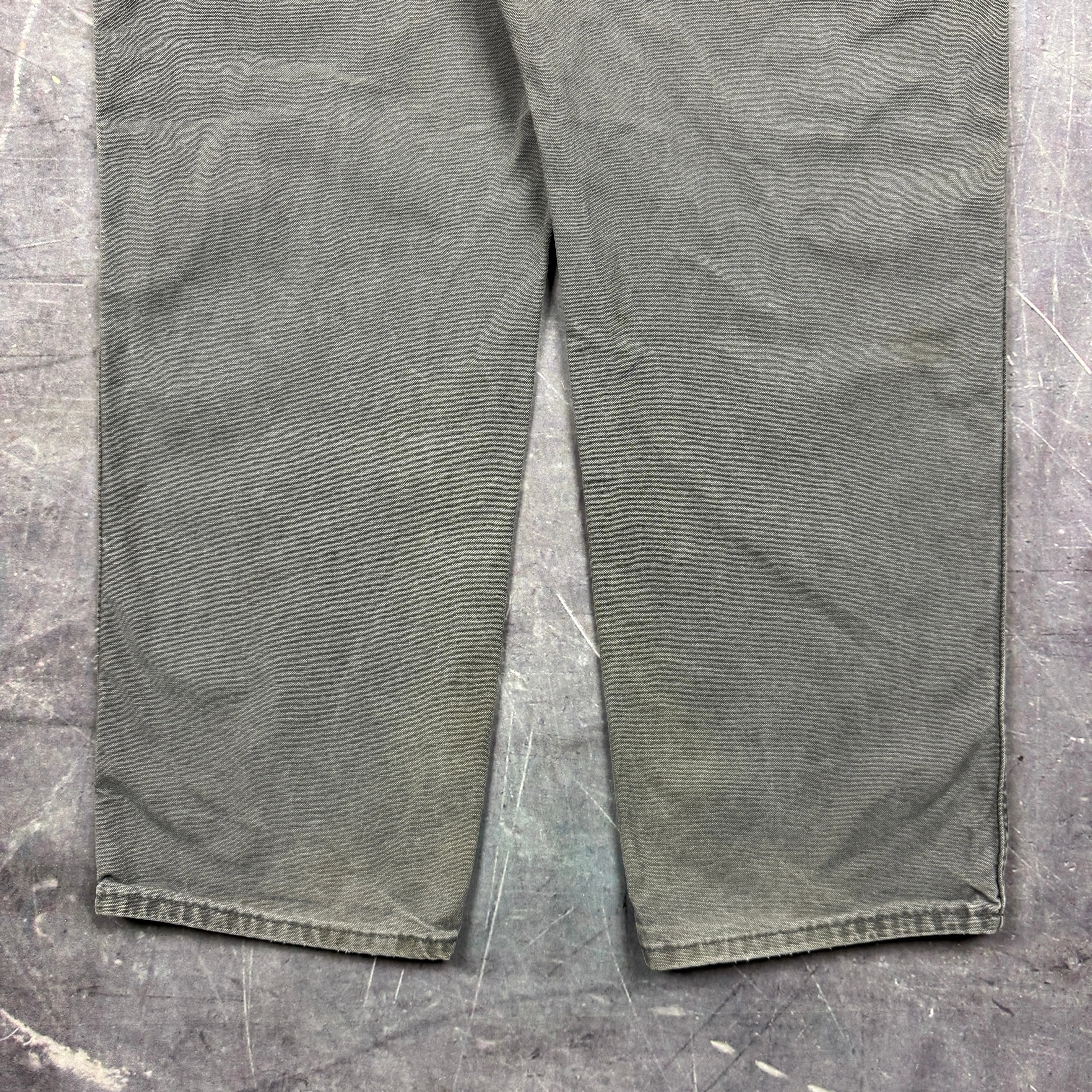 00s Gray Dickies Carpenter Work Pants 37x30 0476