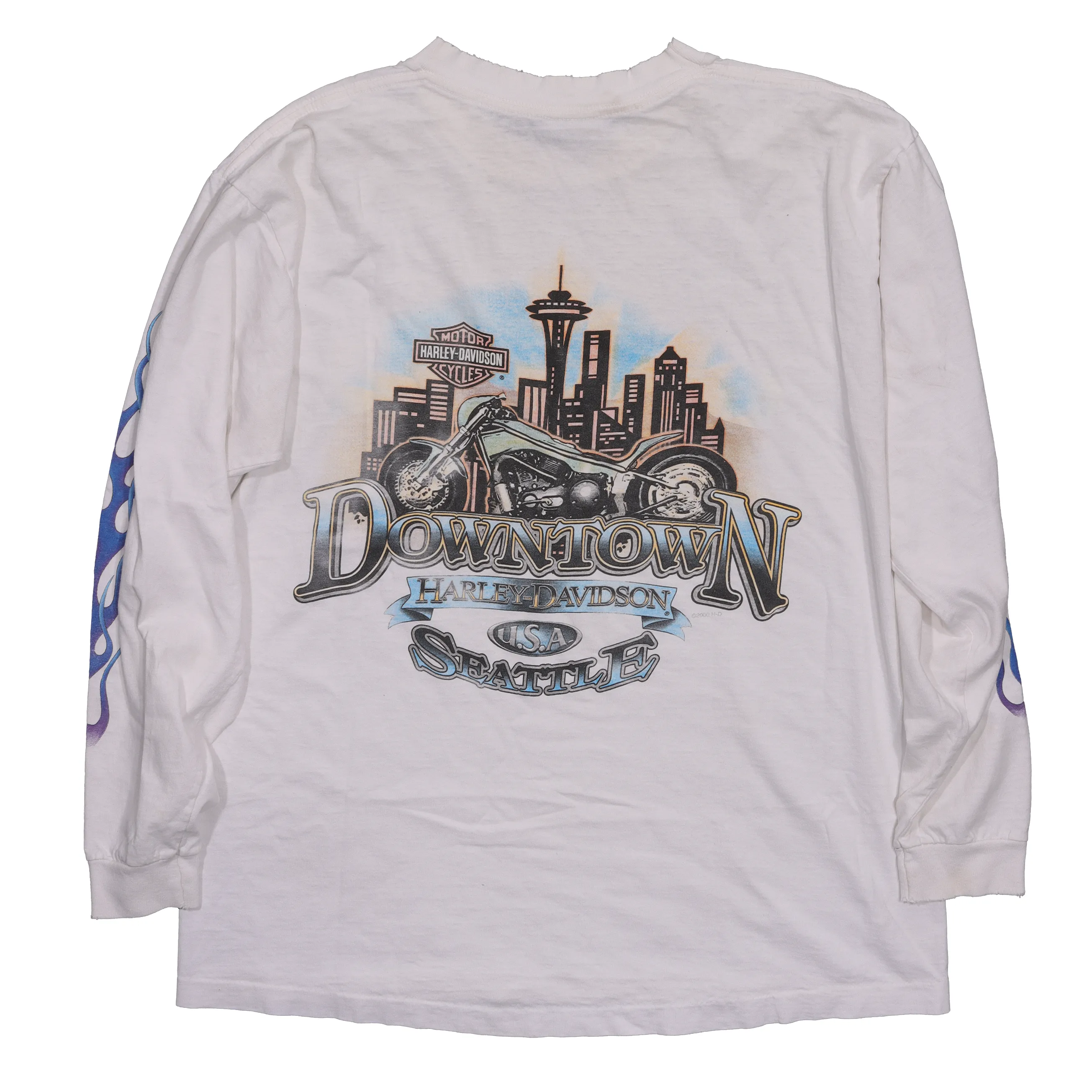 1990's Harley Davidson Long Sleeve T-Shirt