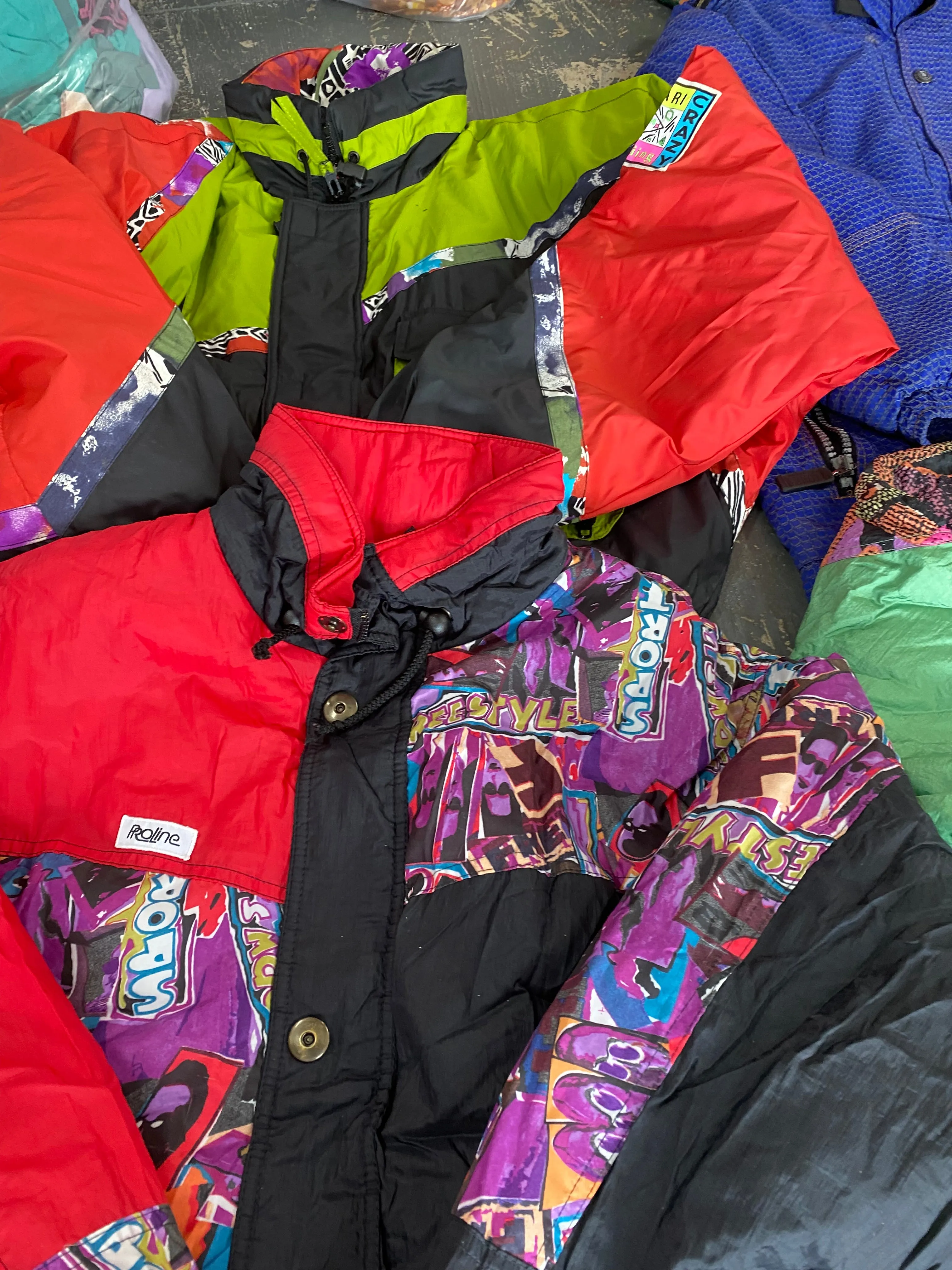 80’s/90’s Ski/Board Jackets Bundle (20 pcs)