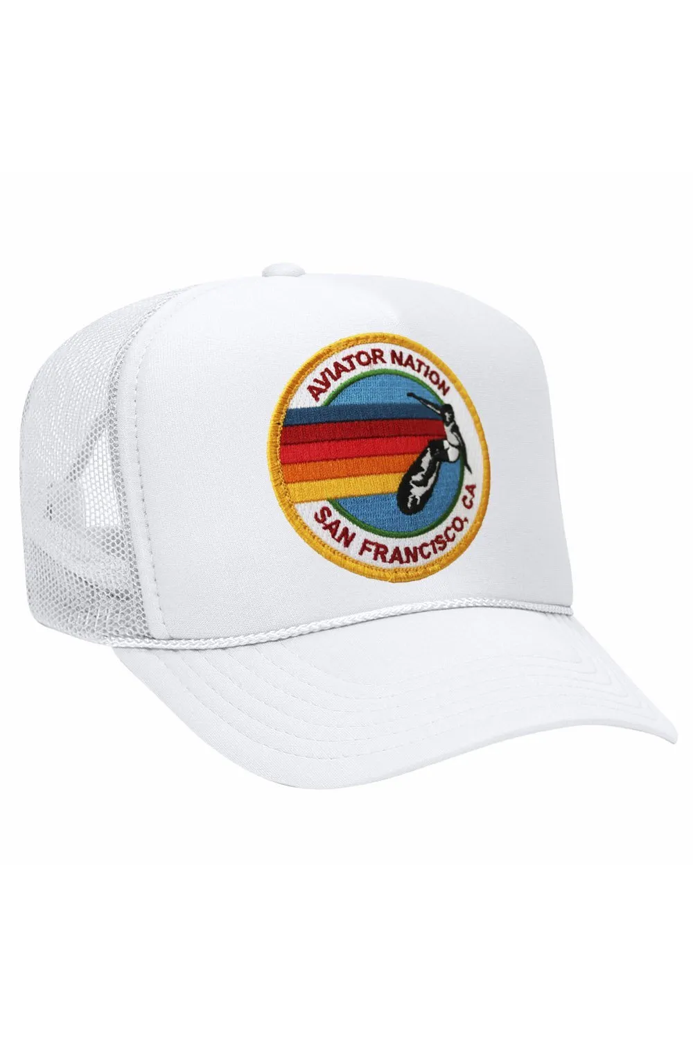 AVIATOR NATION SAN FRANCISCO TRUCKER HAT