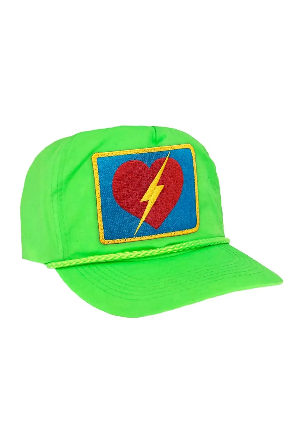 BOLT HEART VINTAGE NYLON TRUCKER HAT