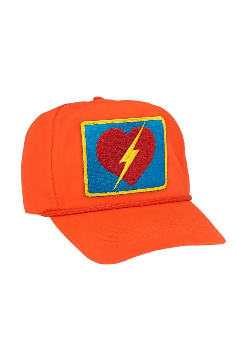 BOLT HEART VINTAGE NYLON TRUCKER HAT