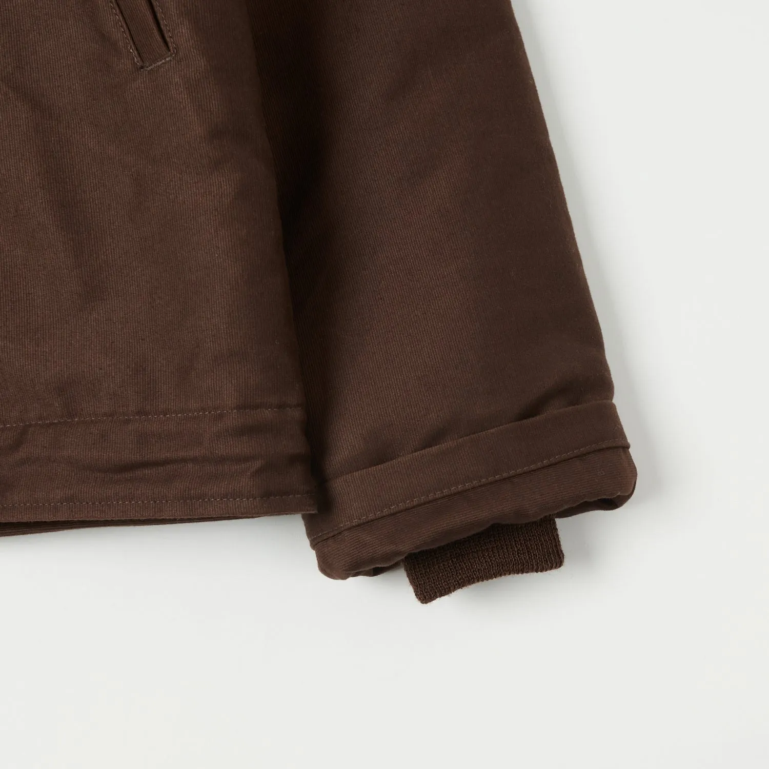 Buzz Rickson's Type N-1 Deck Jacket - Brown Demotex