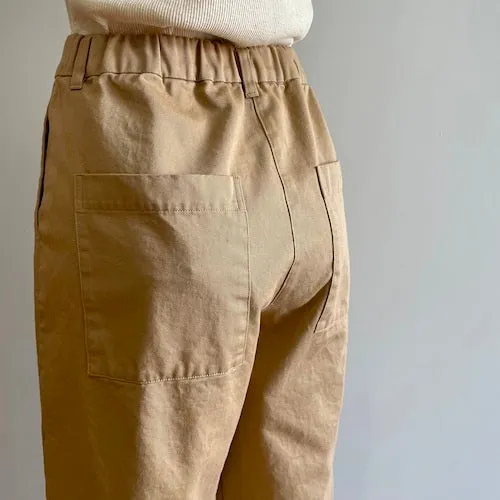 Carole Cotton Twill Baker Pant
