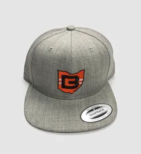 Cleveland CB Ohio Grey Snap Back