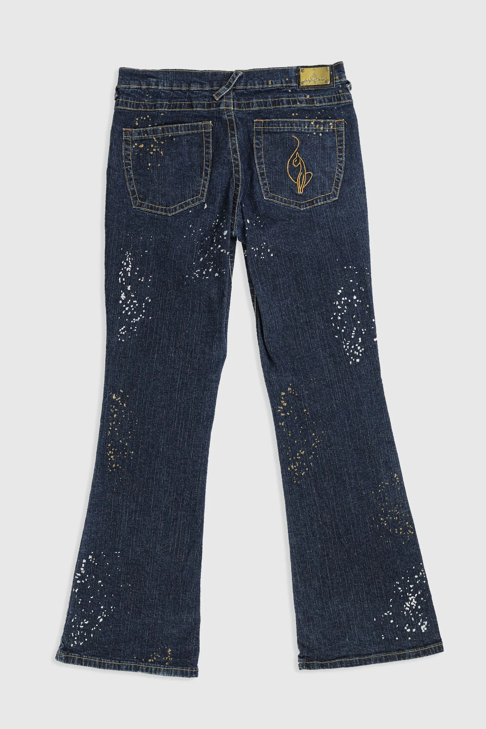 Deadstock Baby Phat Splatter Denim Pants