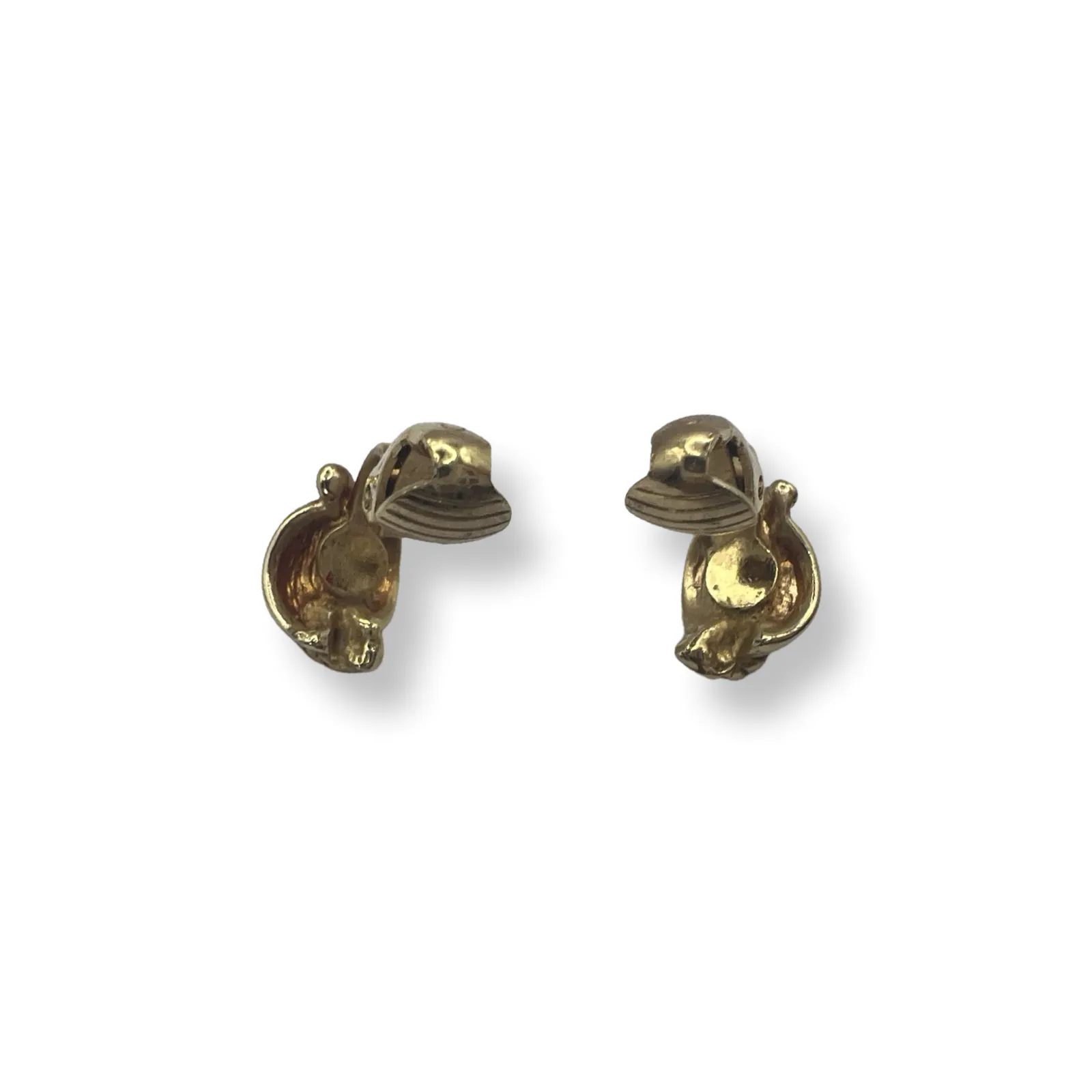 Dior Vintage Knot Twist Earrings