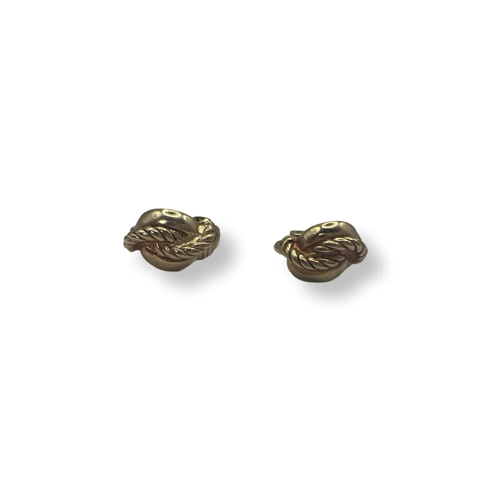 Dior Vintage Knot Twist Earrings
