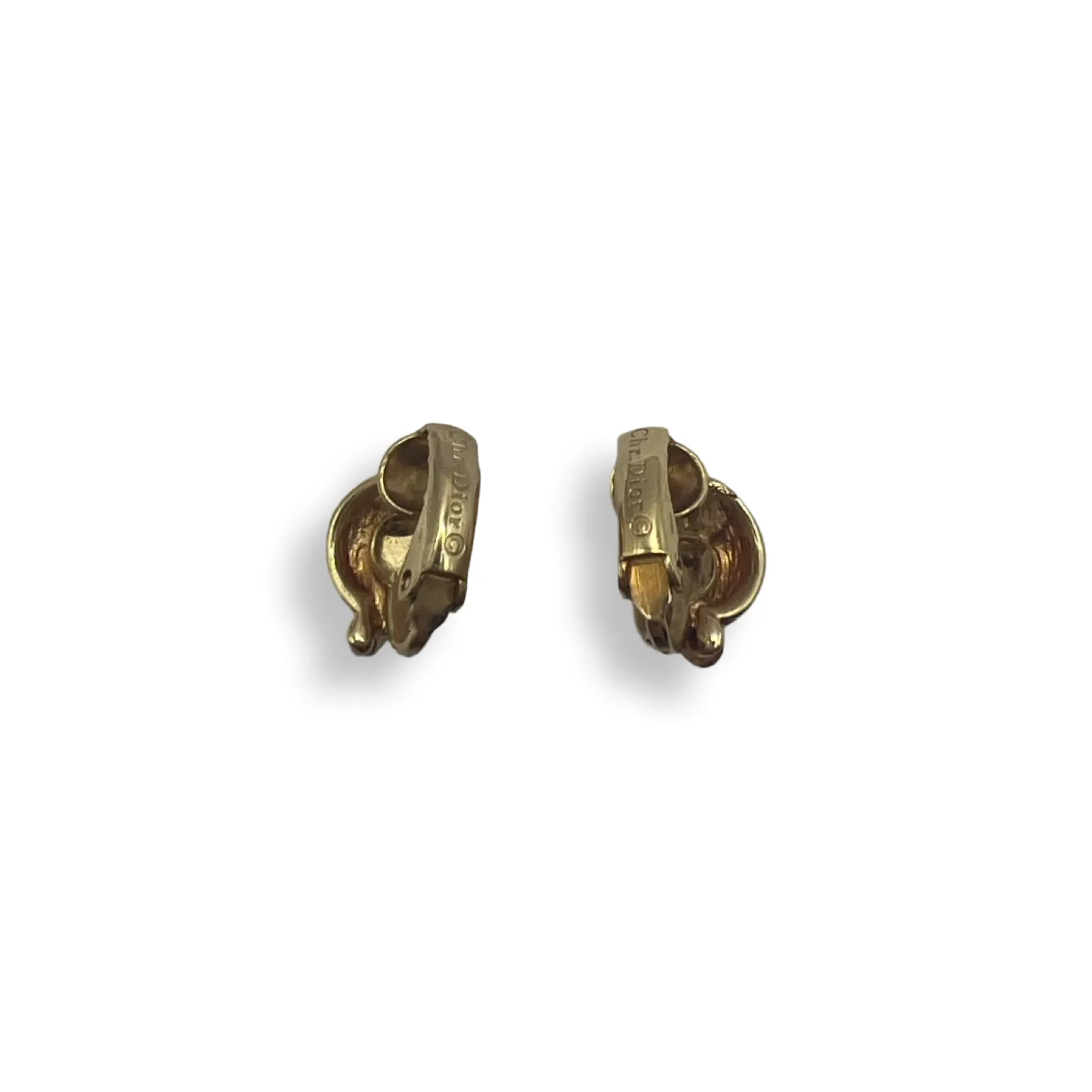 Dior Vintage Knot Twist Earrings