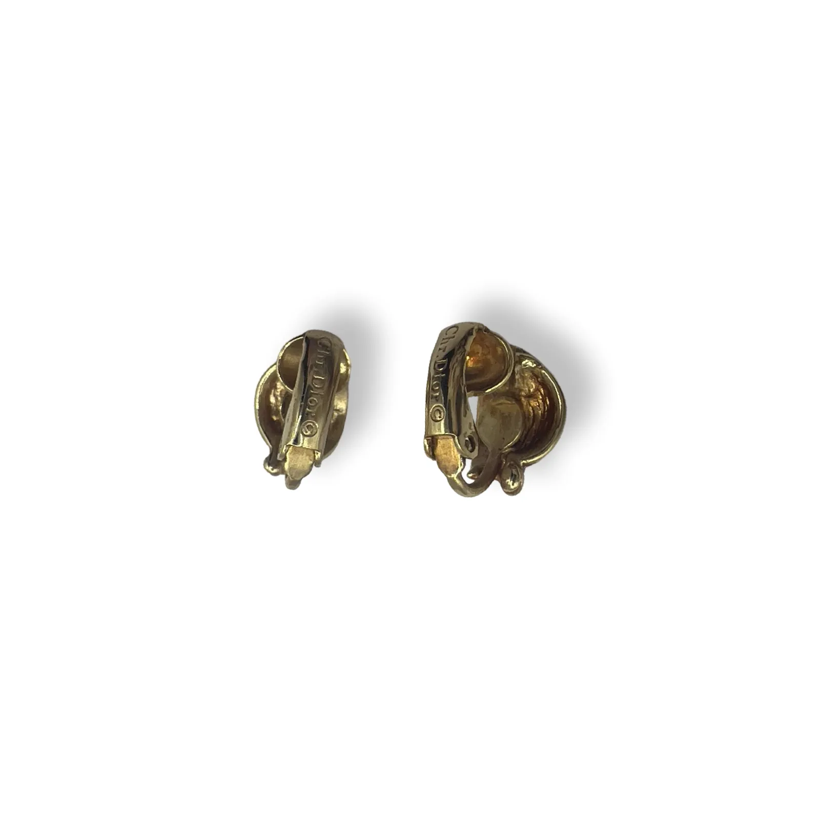 Dior Vintage Knot Twist Earrings