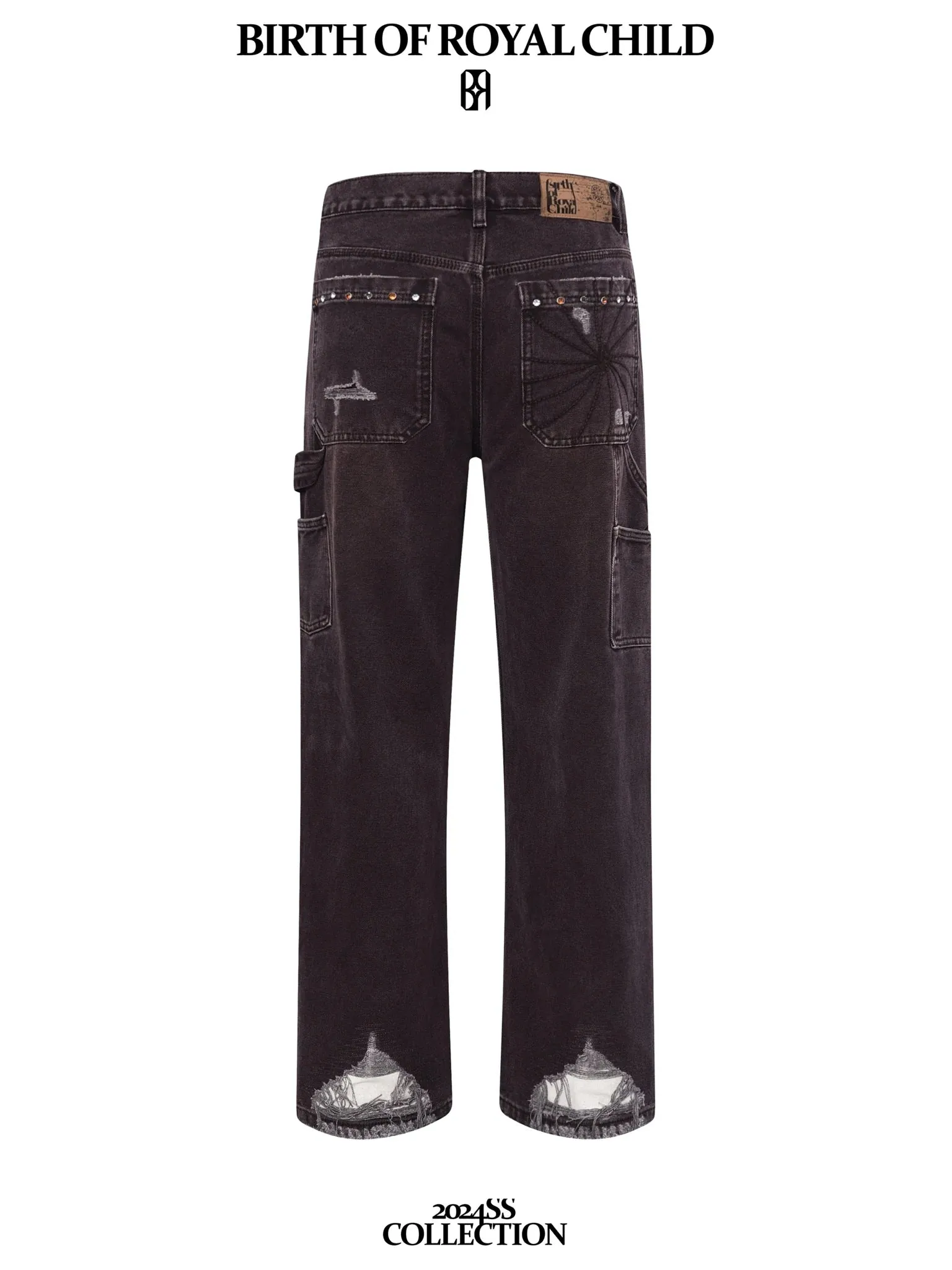 Faded Cargo Pants [Large]