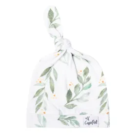 Fern Newborn Top Knot Hat