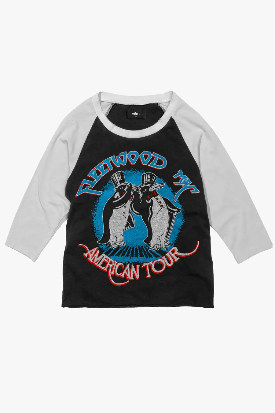 Fleetwood Mac American Tour Vintage Baseball Tee