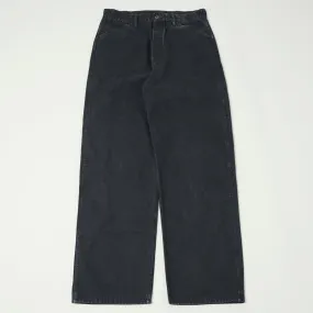 Optimized English title with modifiers: Black Full Count 1129-5 Heavy Oxford Work Pants - Sulfur Dye, Durable and Sturdy