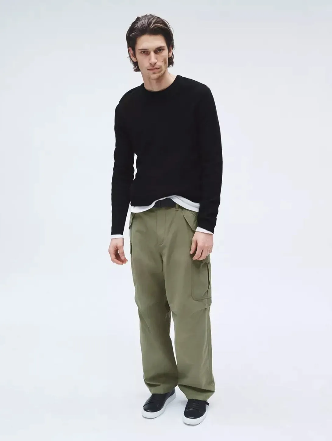 Harvey Crew Sweater - Black