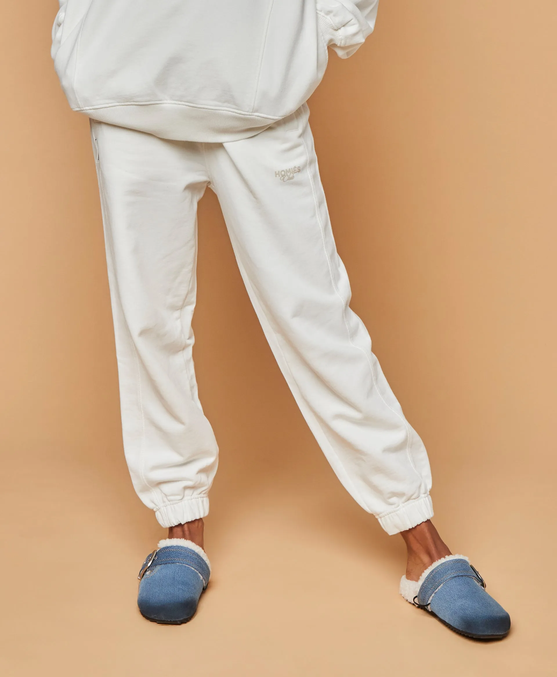 HOMIÉS CLUB PANTS VINTAGE WHITE