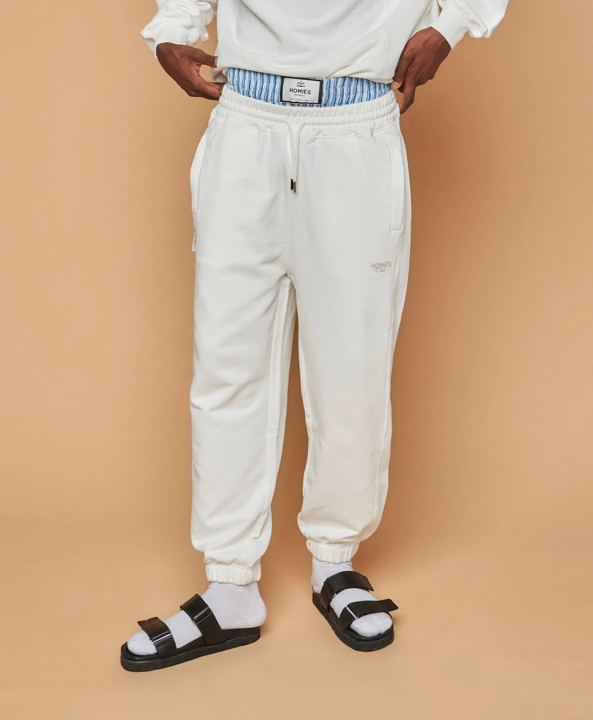 HOMIÉS CLUB PANTS VINTAGE WHITE
