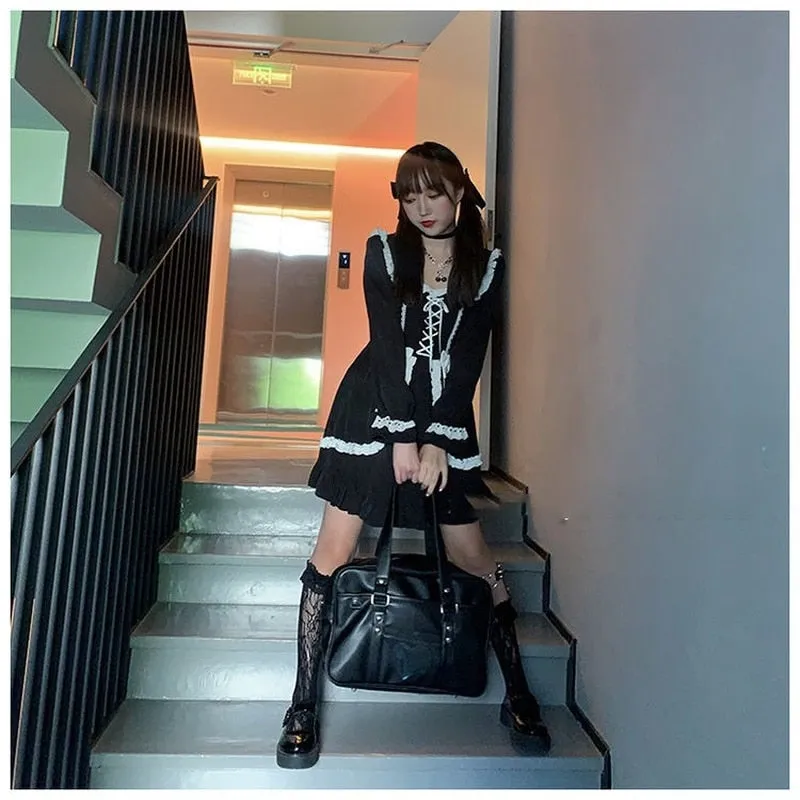 Japanese Black Lolita Dress