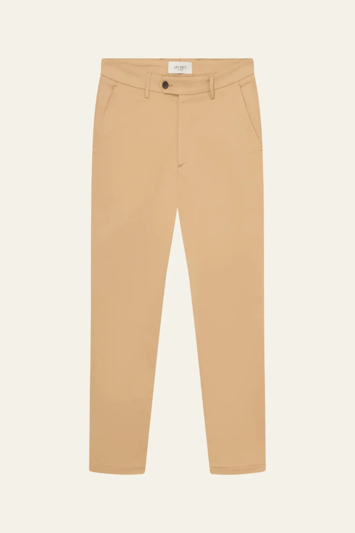 Les Deux Como Cotton Suit Pants - Beige