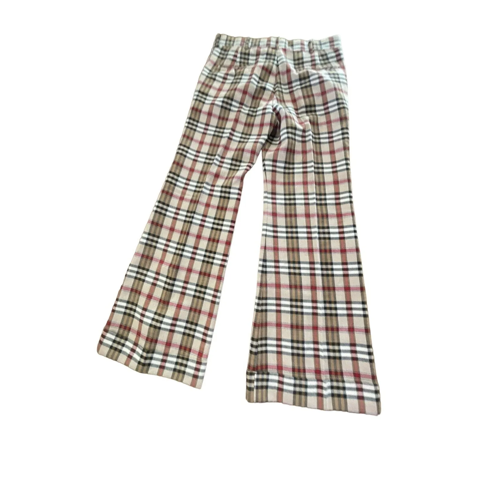 Levis 1970s, red tab Panatela plaid pants