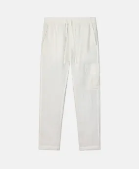LINEN PANTS VINTAGE WHITE