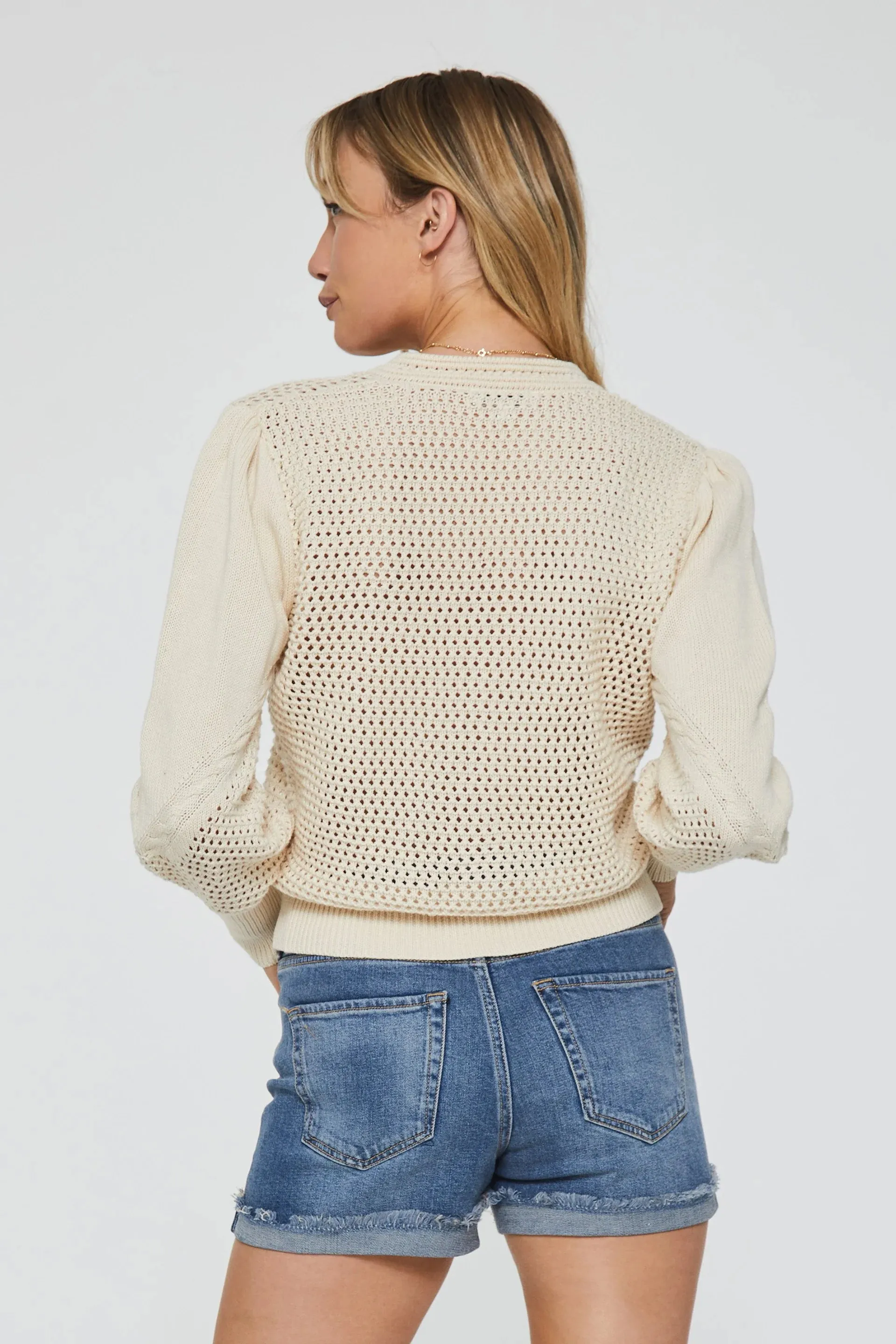 Malika Crochet Cardigan