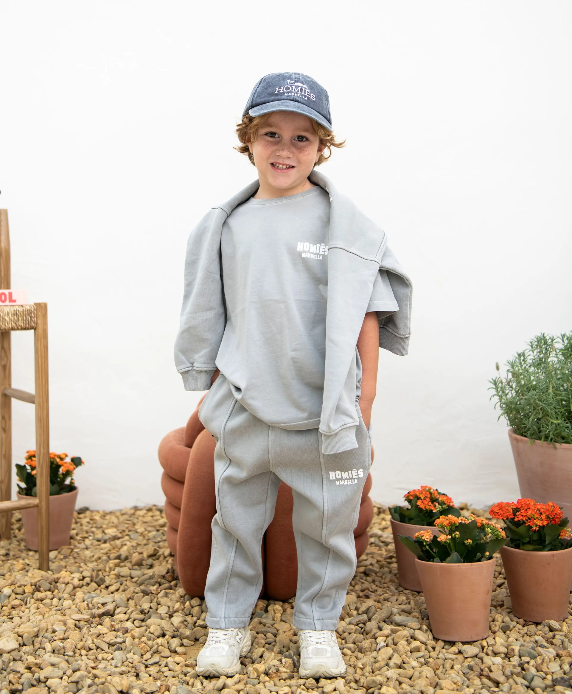 MAPA KIDS PANTS VINTAGE LIGHT GREY