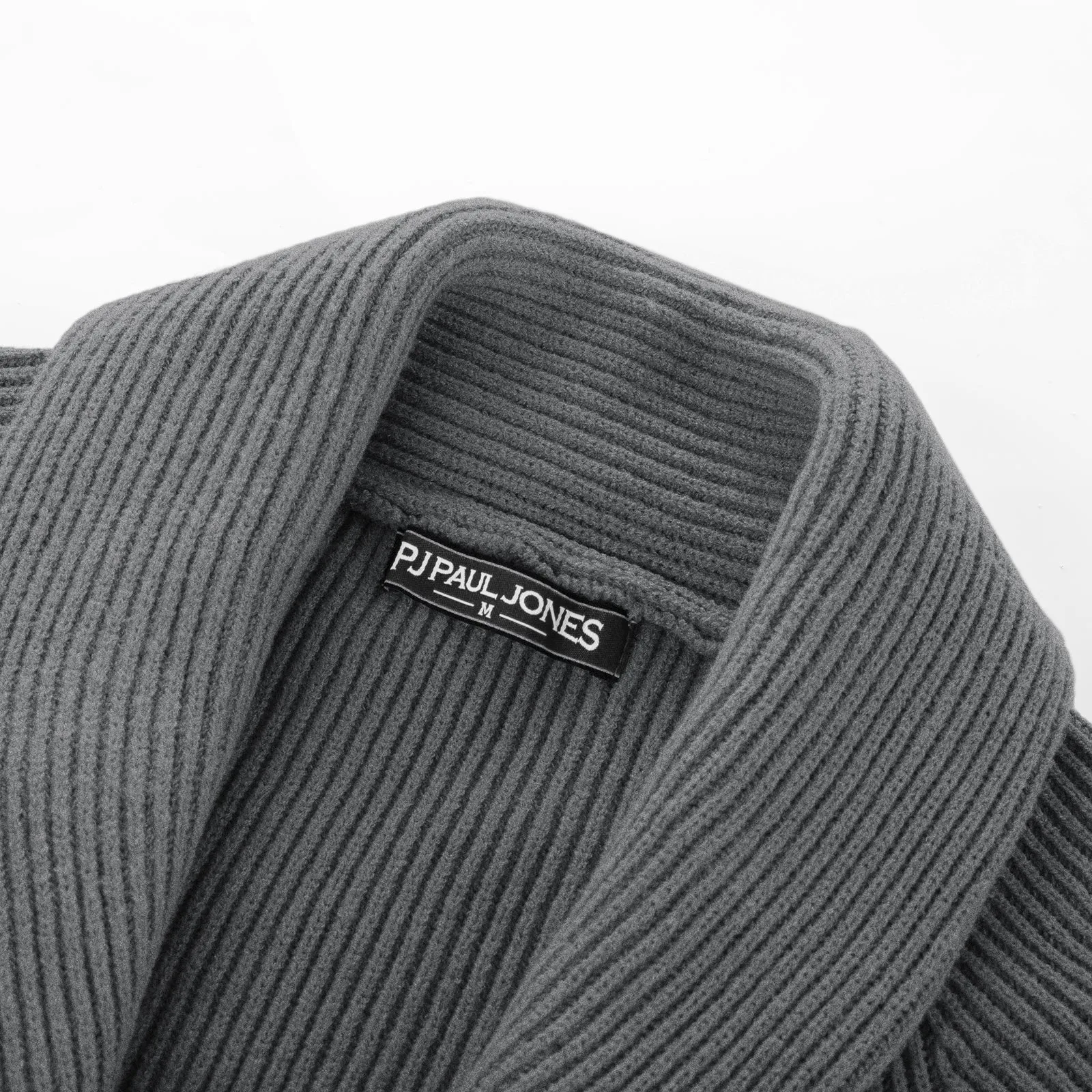 Men Stylish Shawl Lapel Cardigan Long Raglan Sleeve Button-up Sweater