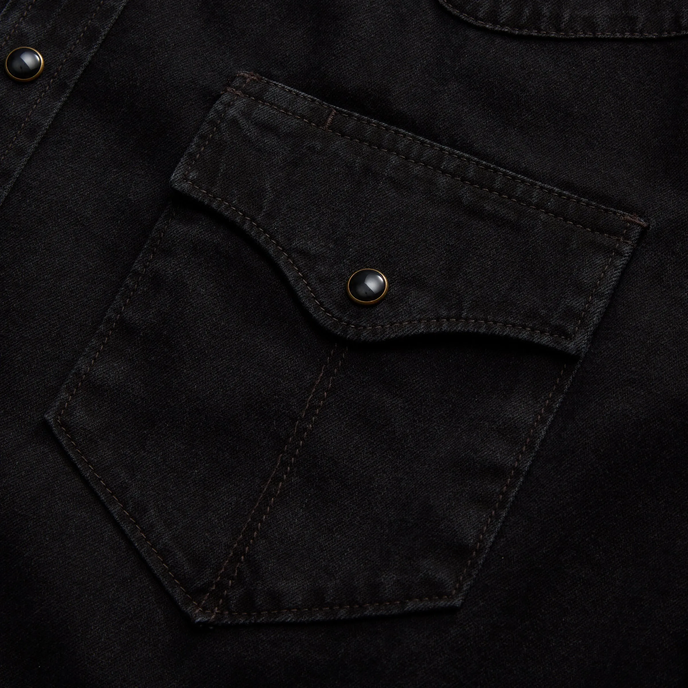 Men's Denim Pearl Snap