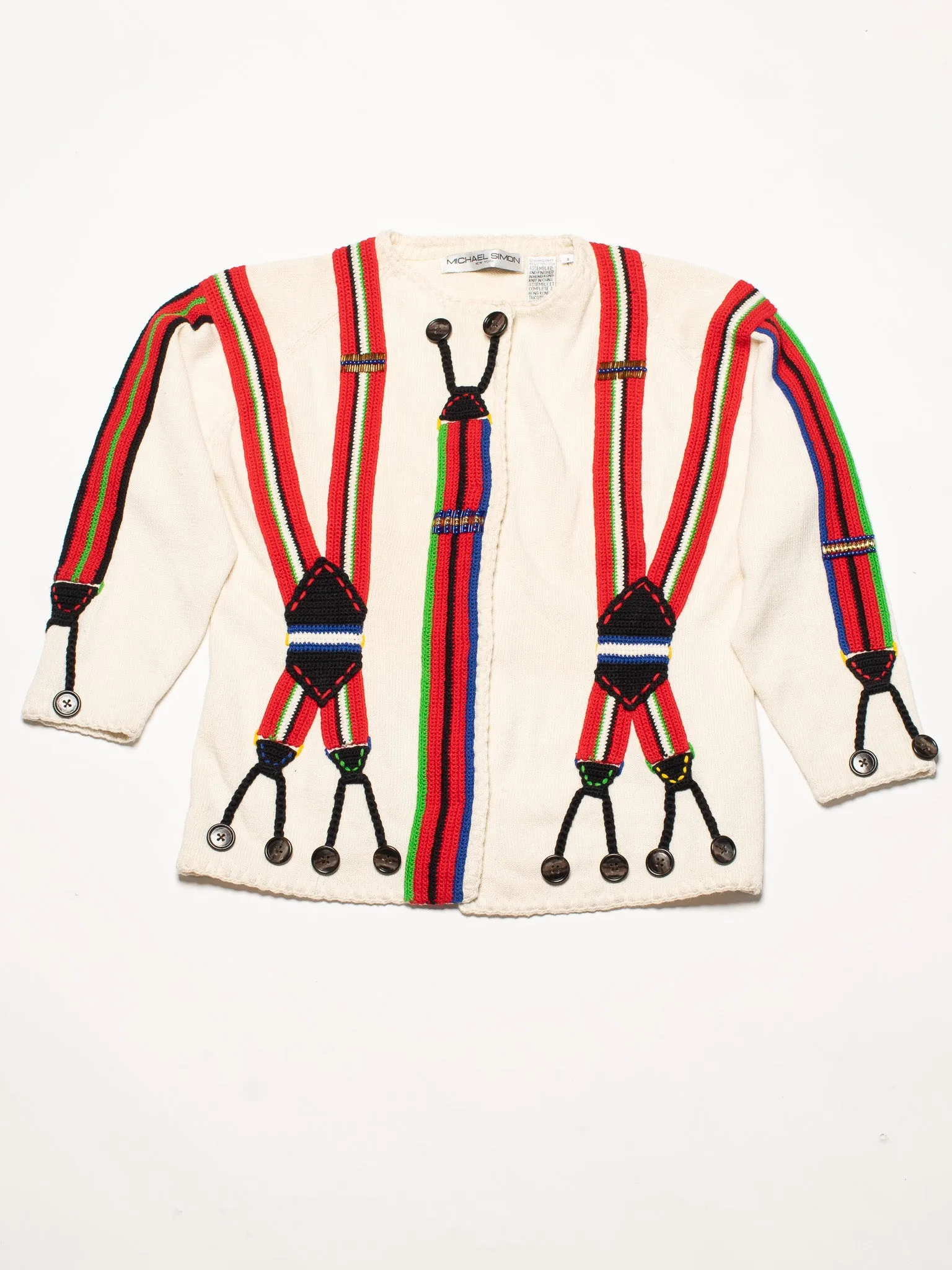 Michael Simon - Suspenders Sweater (L/XL)