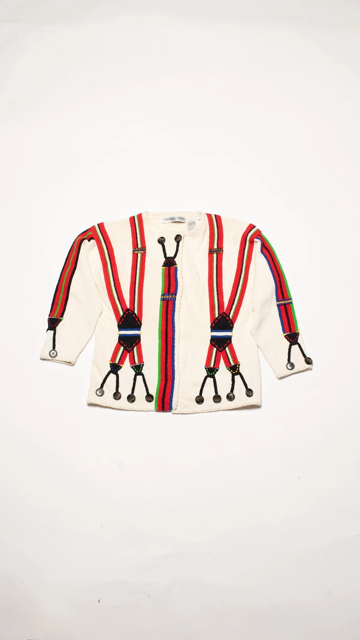 Michael Simon - Suspenders Sweater (L/XL)