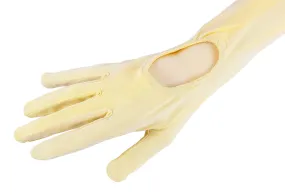 MIU MIU  Jersey Silk Full Arm Opera Gloves-