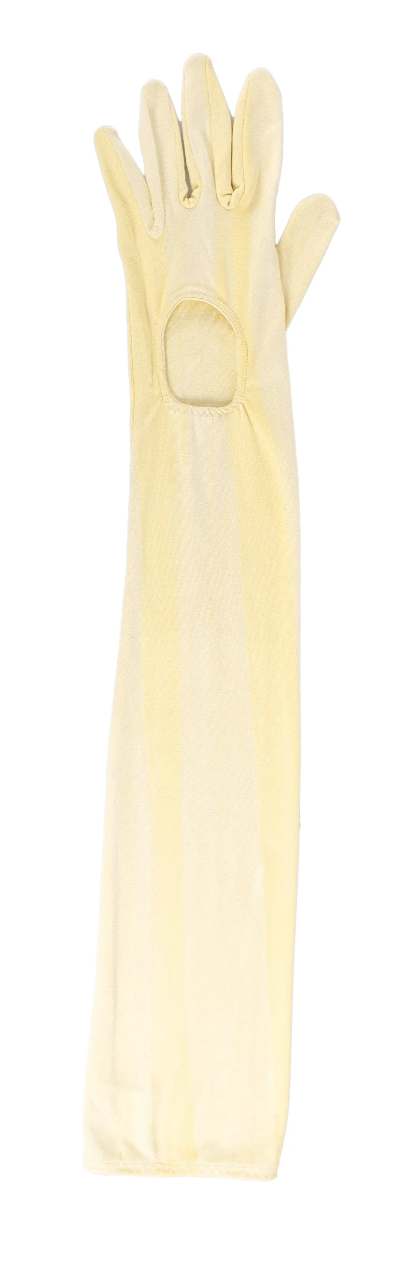MIU MIU  Jersey Silk Full Arm Opera Gloves-