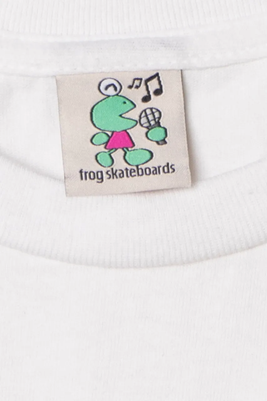 "Krazy Frankie" Space Monkey Frog Skateboards T-Shirt