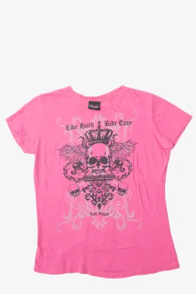 "Live Hard Ride Easy" Harley Davidson T-Shirt