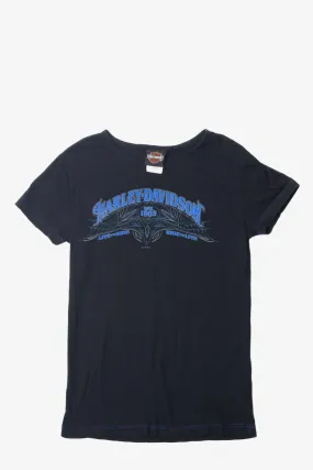 "Live To Ride Ride To Live" Harley Davidson T-Shirt (2010s)