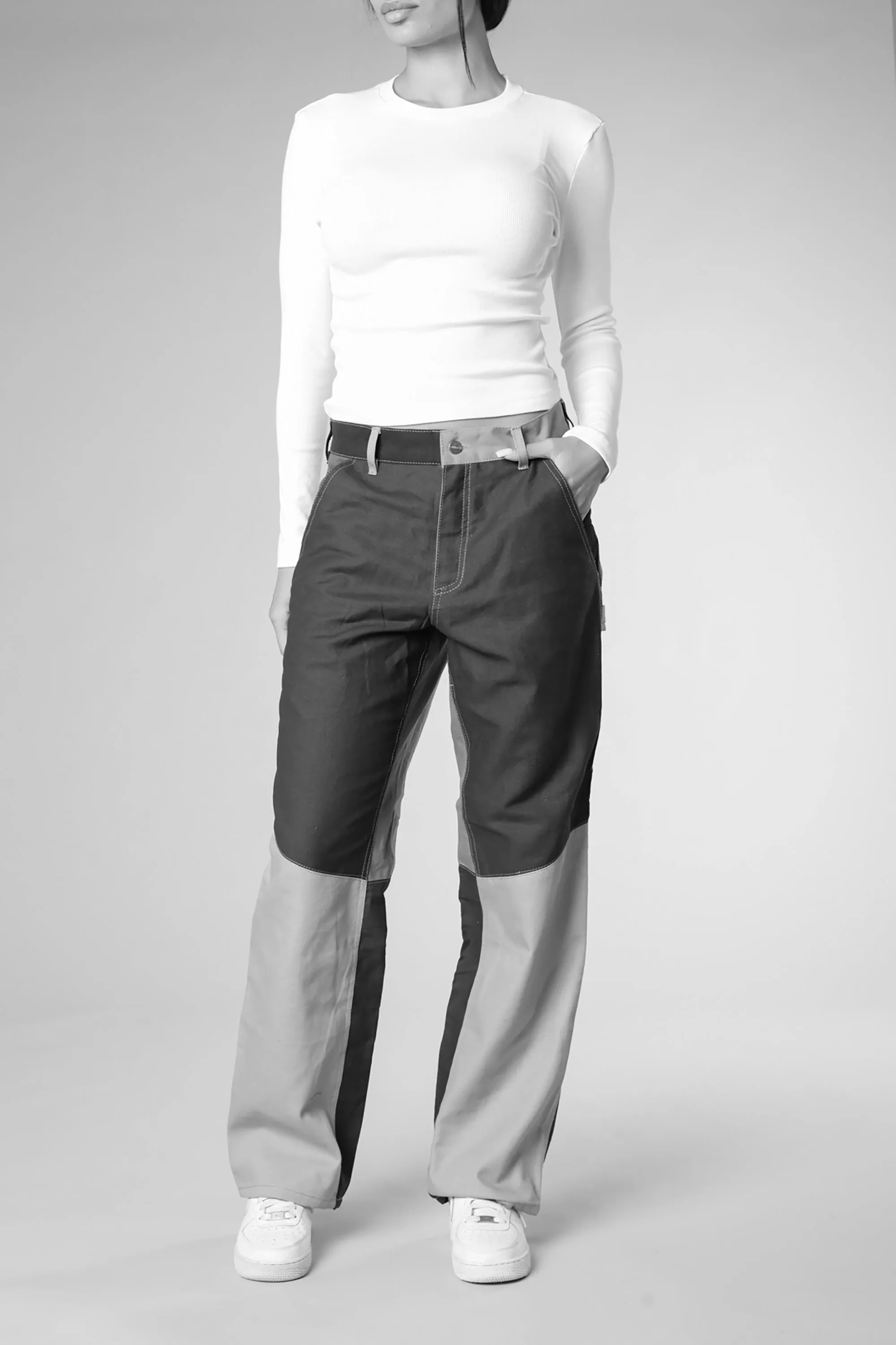 Rework 1-of-1 Carhartt Patch Work Pants - 32x30