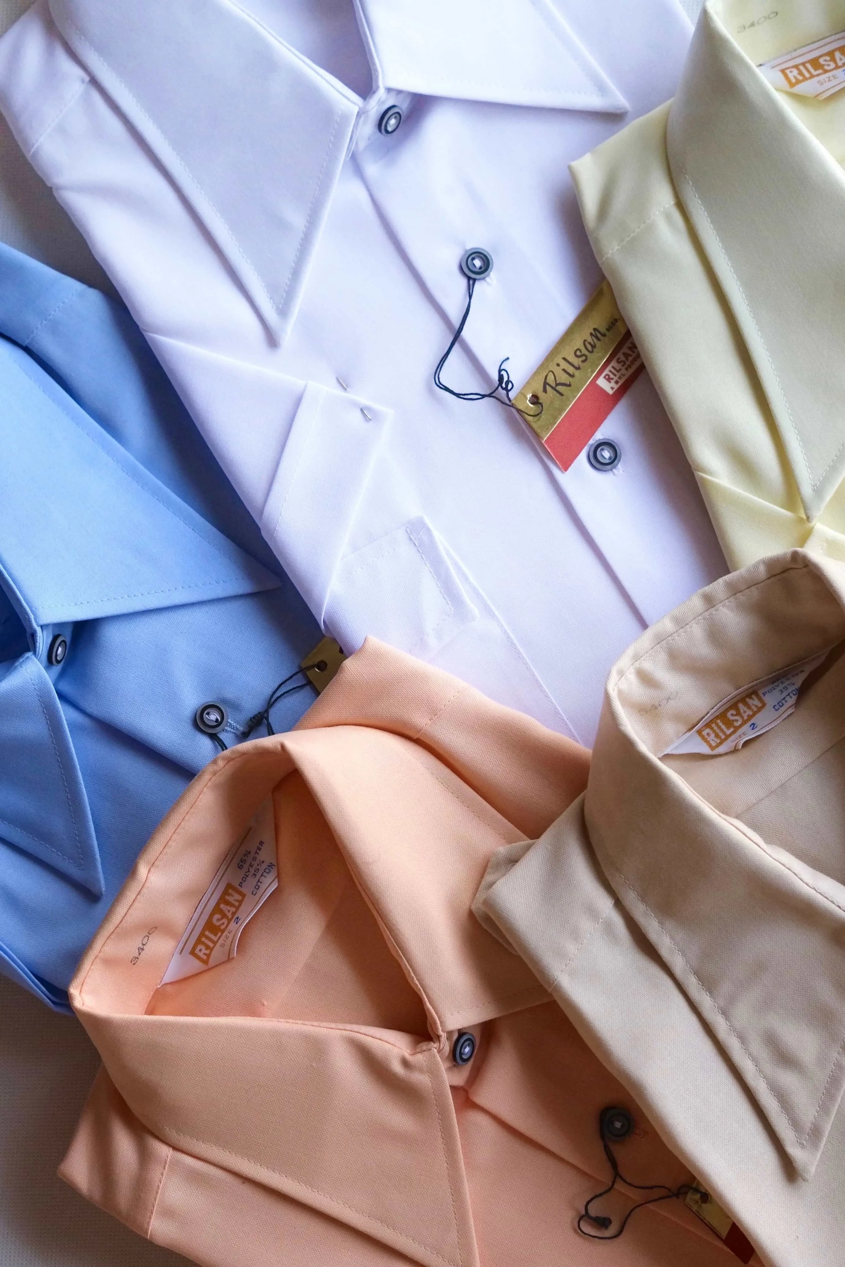 RILSAN Pointy Collar 70's Shirt