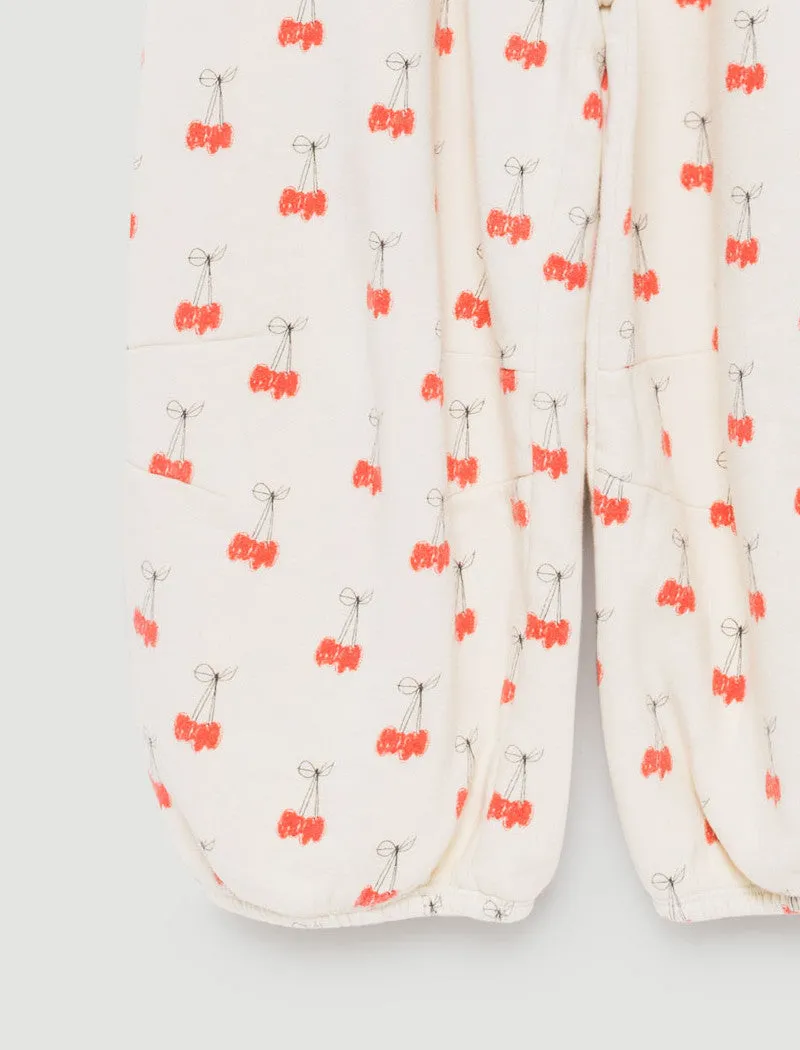 The Animals Observatory Dromedary Cherries Cotton Pants