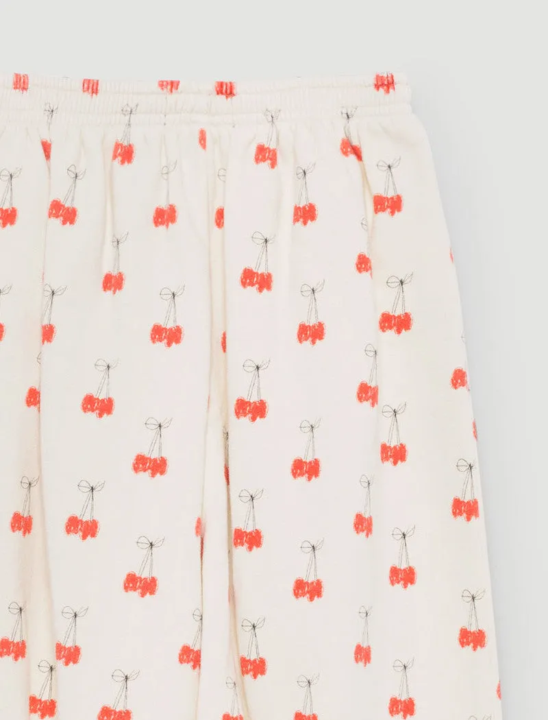 The Animals Observatory Dromedary Cherries Cotton Pants