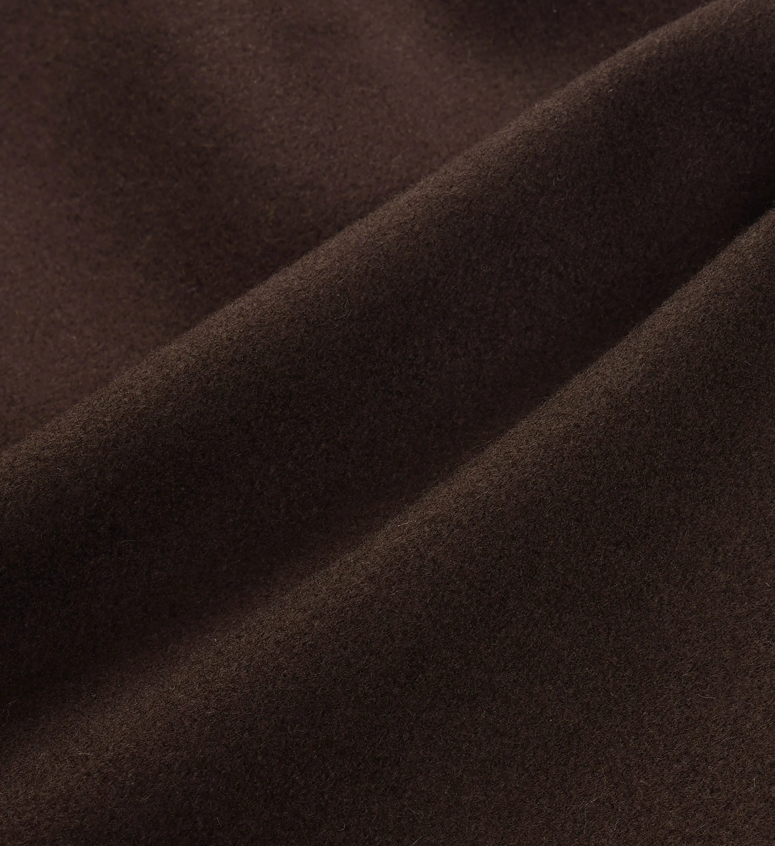 Vendome Wool Varsity Jacket - Chocolate/Cream