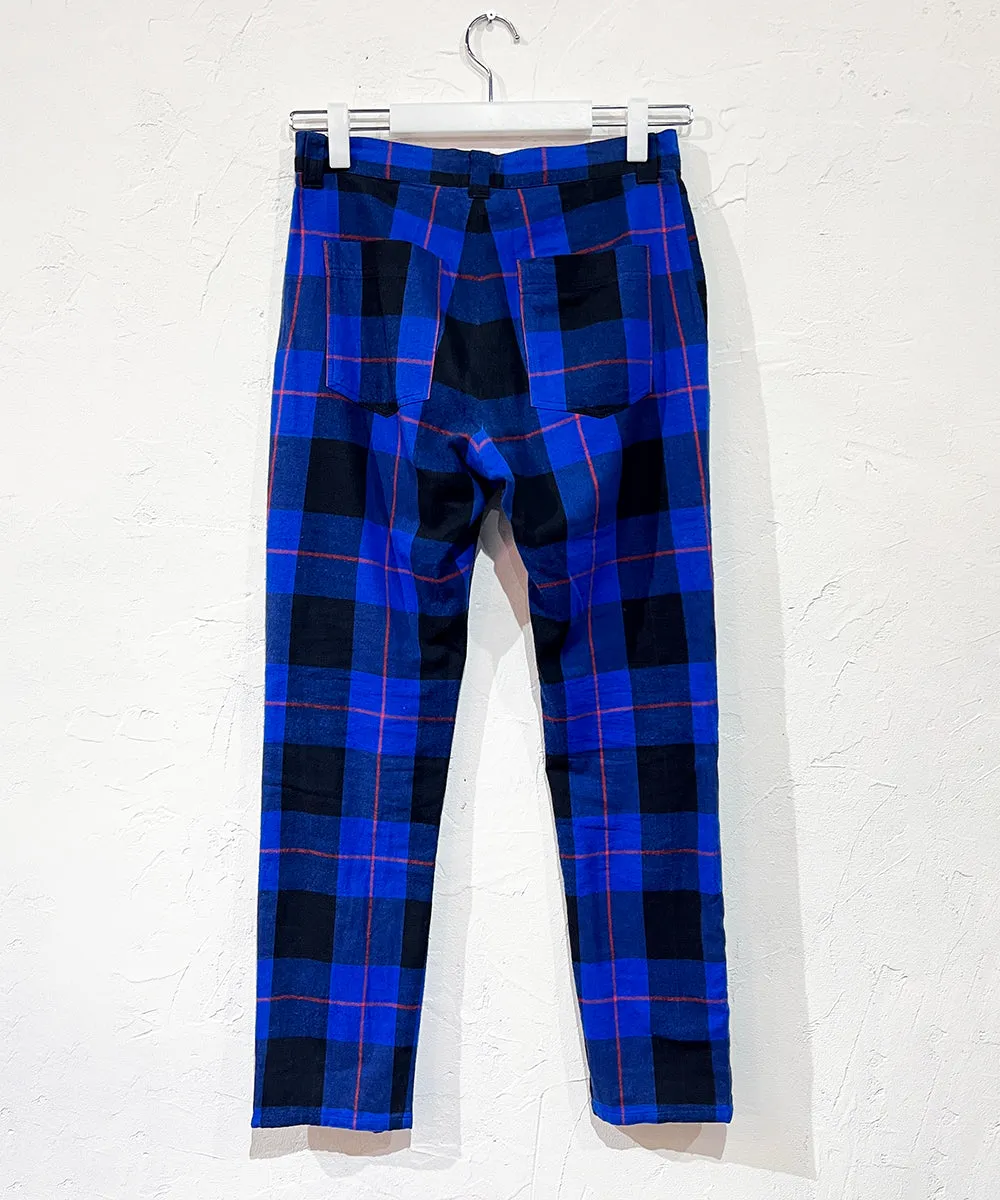 Vintage DIET BUTCHER SLIM SKIN - check pocket pants