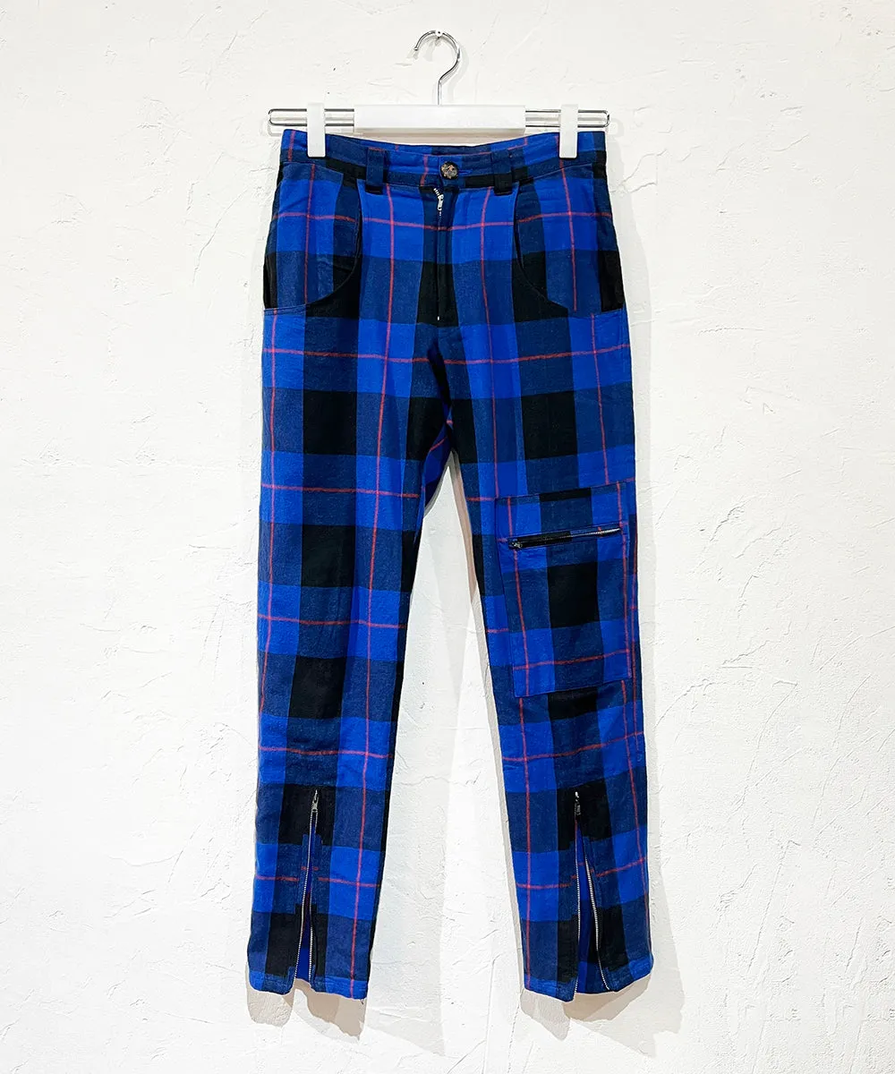 Vintage DIET BUTCHER SLIM SKIN - check pocket pants