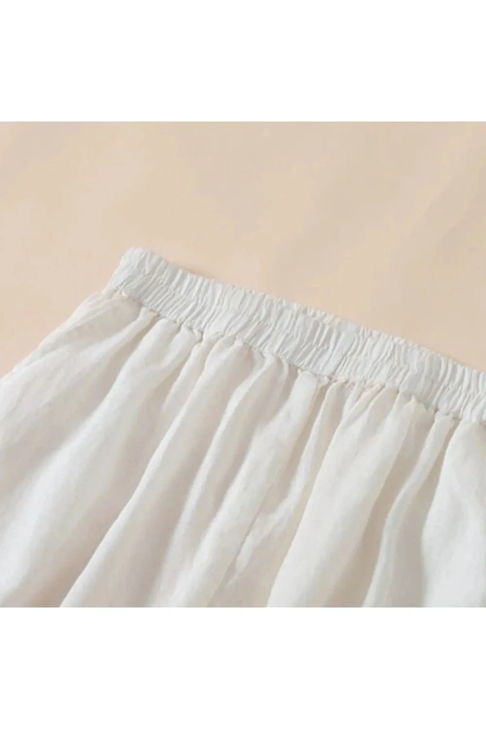 Vintage Embroidered Lace Pants
