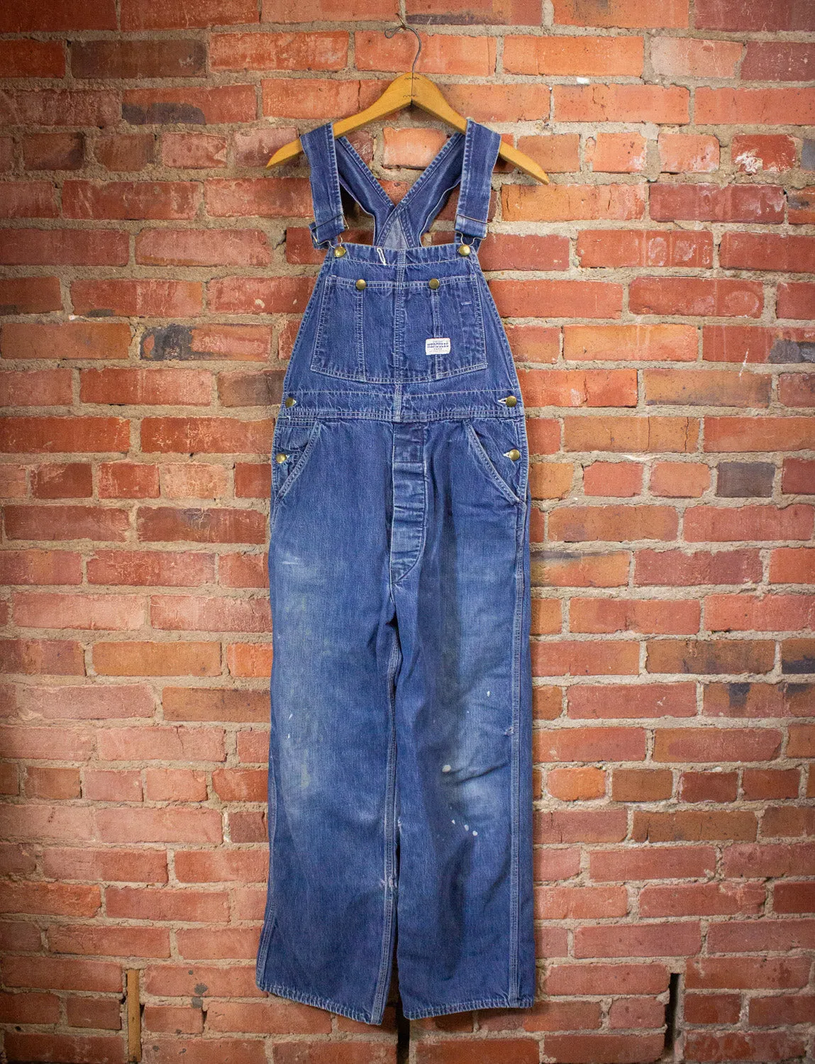 Vintage Hercules Denim Overalls 50s 32x27