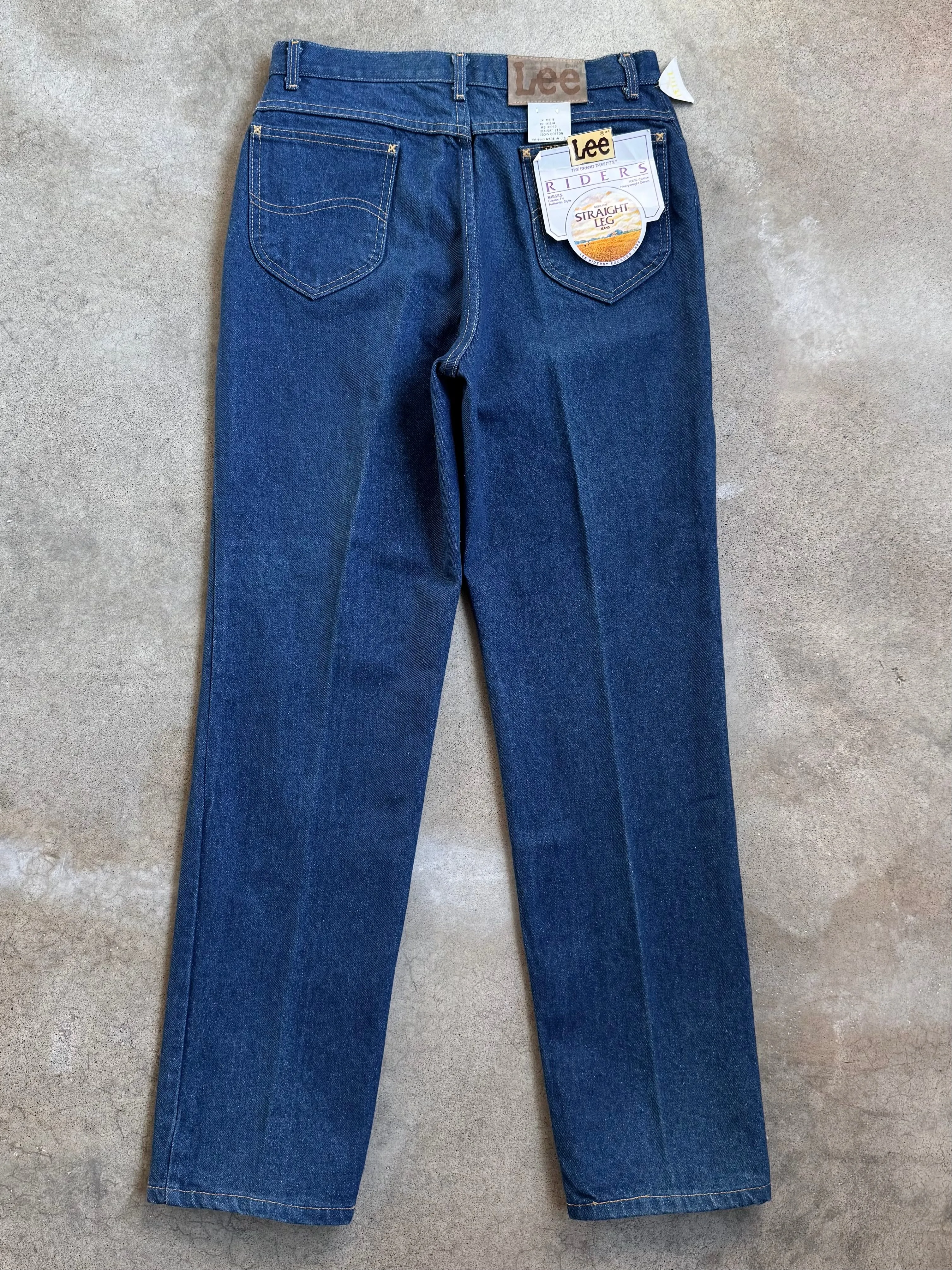 Vintage Lee Riders Classic Fit Straight Leg Jeans (W30”)