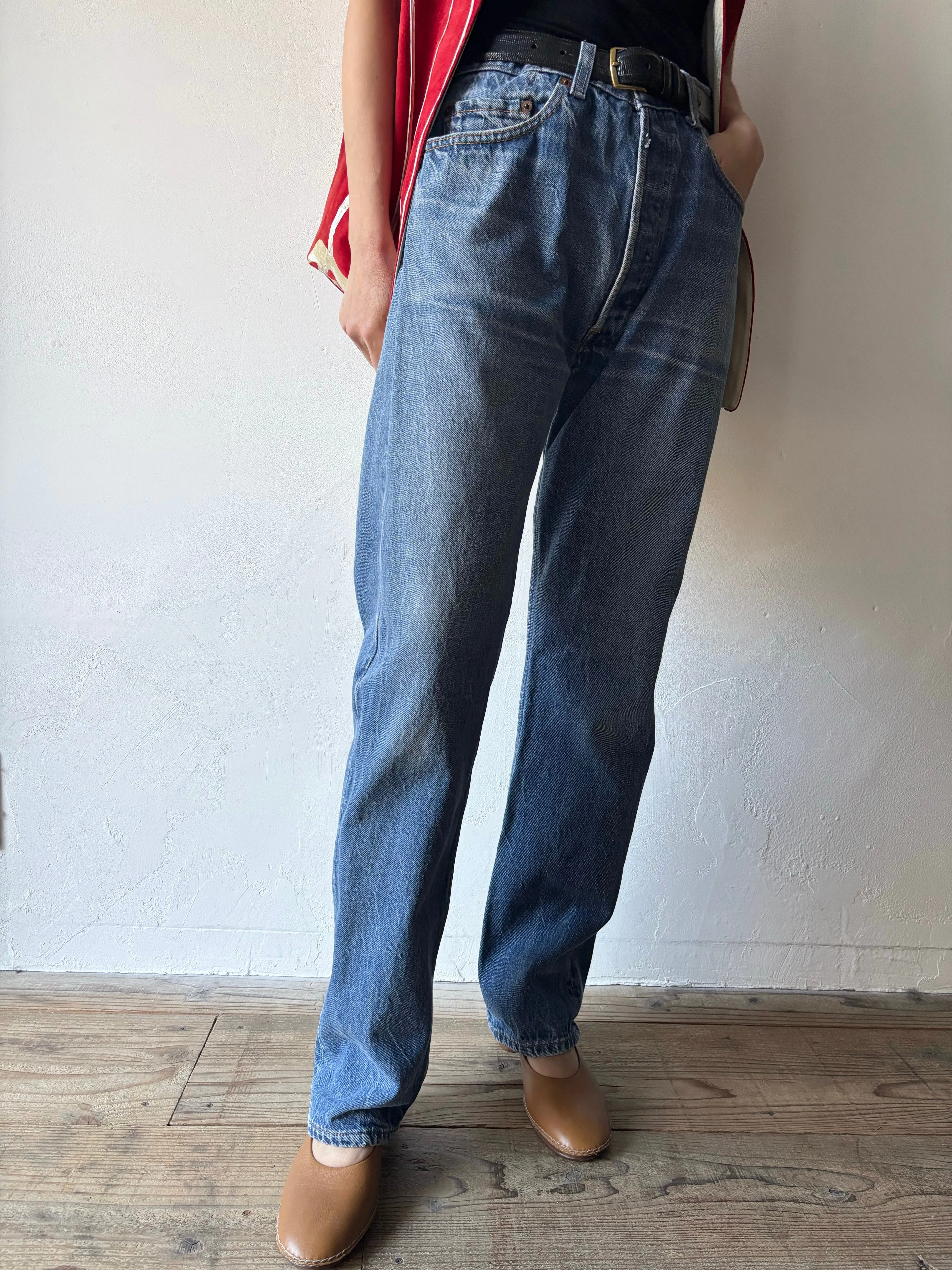 Vintage Levi's 501 denim pants. U.S.A.  w34 L30