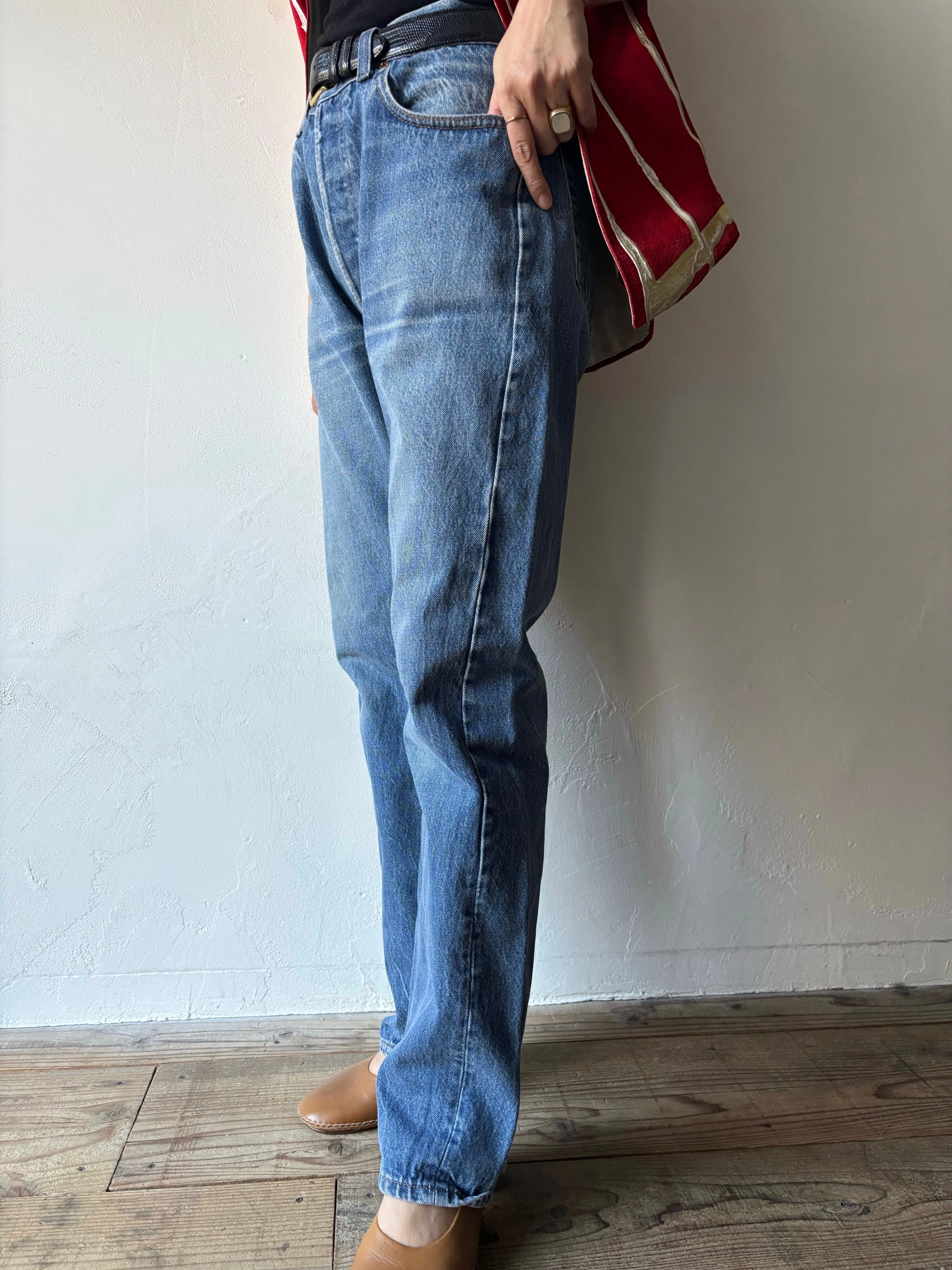 Vintage Levi's 501 denim pants. U.S.A.  w34 L30